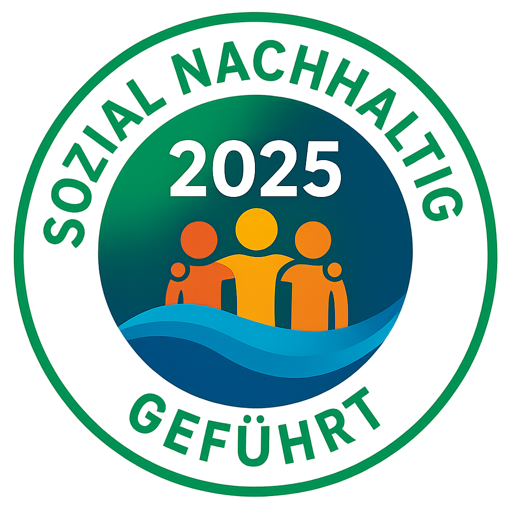 Sozial nachhaltig geführt – Siegel